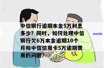 详细了解中信银行逾期利息计算方式