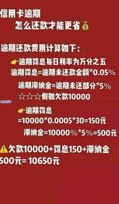 福州信用卡逾期还款费用详解