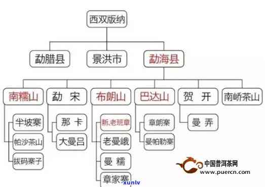 普洱老班章四大茶区-普洱 老班章