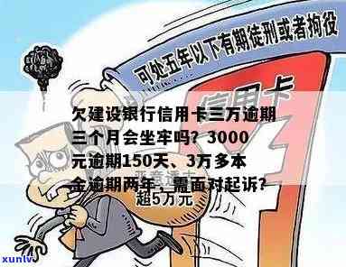 3000的信用卡逾期几年了会被告吗，逾期补救 *** 及是否会坐牢