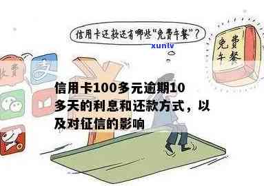 逾期10多天，信用卡欠款只需还100多元？