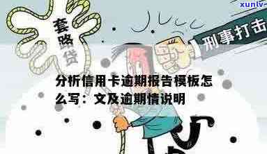 贷款信用卡逾期情况说明书模板：范文与银行版说明