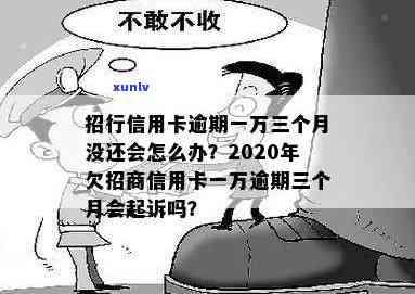 欠招商10万信用卡,逾期三个月,还一点进去会被起诉吗