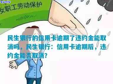 如何申请撤销民生银行信用卡逾期违约金？