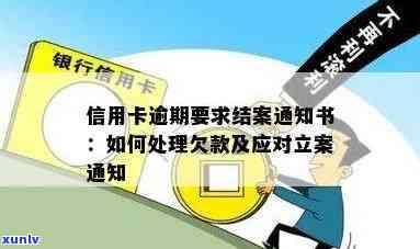 接到信用卡欠款立案通知，教你如何应对！