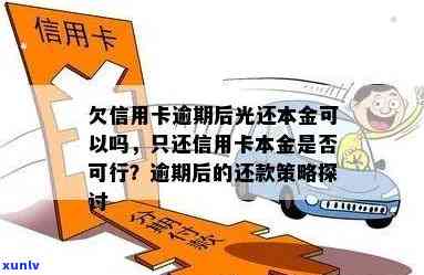 欠信用卡还本金可以吗，只还本金是否可行并有效，逾期后如何处理