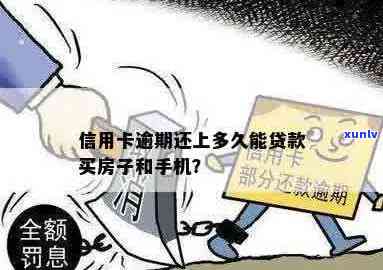 信用卡逾期后多久可以申请手机贷款？