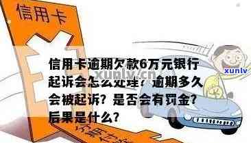 欠信用卡逾期6万怎么办？信用卡逾期起诉时间、量刑标准及解决策略解析