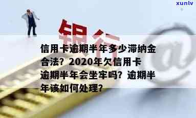 欠信用卡逾期半年多了会坐牢吗？2020年信用卡逾期半年，欠信用卡钱逾期了半年怎么办，没还怎么办？