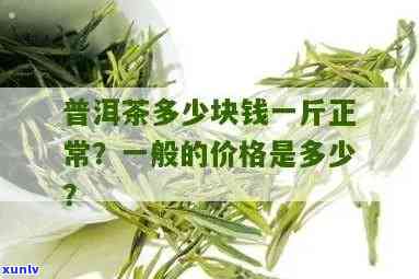 探究普洱茶正常价格：一斤普洱茶多少钱才算合理？