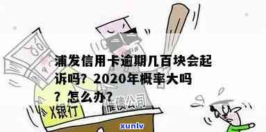 浦发信用卡逾期被告怎么处理？2020年起诉概率与判决后果详解