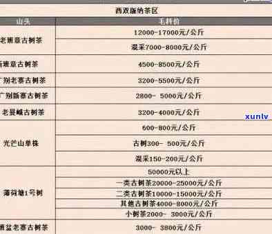 探究普洱茶价格：一公斤普洱茶市场行情解读