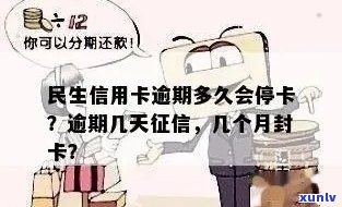 民生信用卡逾期多久会停卡:逾期影响与封卡时间点解析