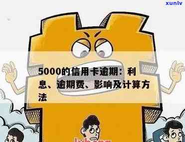 详解信用卡逾期5000元所产生的费用计算 *** 