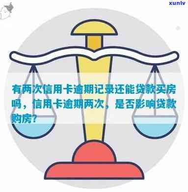 有几次信用卡逾期会影响贷款买房么：一次逾期记录对房贷的影响，两次逾期记录能否贷款买房