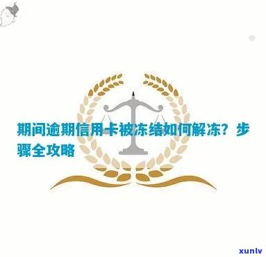 逾期后信用卡被冻结如何解开:逾期信用卡冻结解冻流程指南