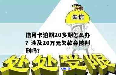 信用卡逾期20万元，是否会面临刑事处罚？