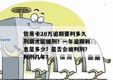 信用卡逾期20万后果会怎样：是否会坐牢、利息计算及法律判决