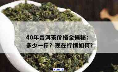 探究云南普洱青茶价格：一斤茶叶的市值解读