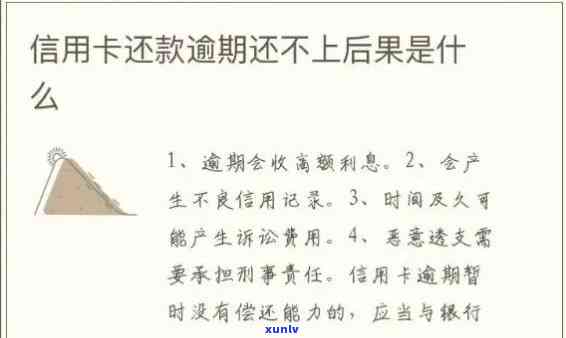 信用卡逾期还款会产生哪些后果？-信用卡逾期还款会产生哪些后果呢