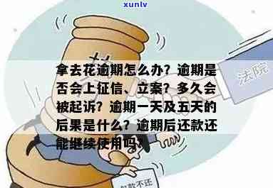 借去花逾期会怎么样：逾期起诉、上、催款措详解