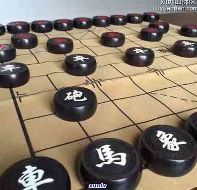 黑色玉石手工象棋-黑色玉石手工象棋图片