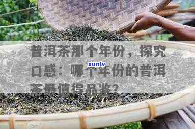 揭秘普洱茶的年份密码：普洱哪一年最适合品鉴与收藏