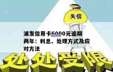 逾期6000元，浦发信用卡用户面临何种后果？