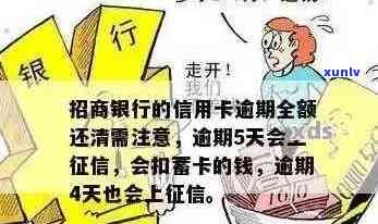 招商银行的信用卡逾期了,要全额还清吗,还款后能否继续使用