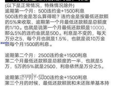 工行信用卡逾期记录6年了如何处理与使用,逾期5千及2000元分别两年与十年所需还款金额