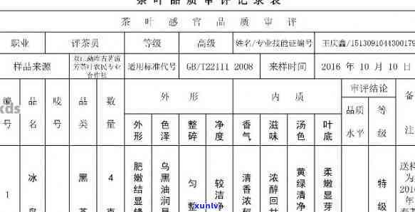 普洱生茶执行标准号gb/t14456.2-产品标准号与生产执行标准