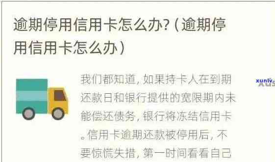 信用卡逾期被暂时停用后如何处理及激活