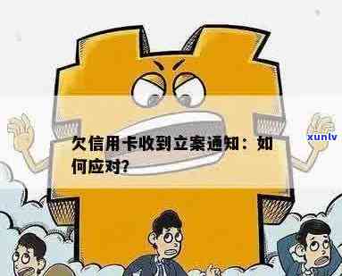 面对信用卡欠款立案，持卡人应如何应对？