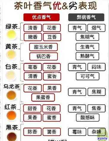 普洱生茶的香气类型有哪些及其来源