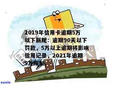 2019年信用卡逾期5万以下新规解析：信用卡5万以上逾期标准