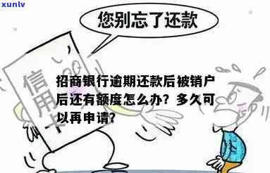 招商有过严重逾期直接销卡了-招商银行逾期还款后被销户后还有额度