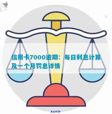 信用卡7000逾期一年怎么处理：欠款总额、罚息计算与解决策略