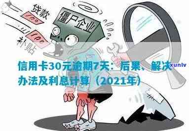 信用卡逾期还款30元会产生多少费用？7天逾期期限详解