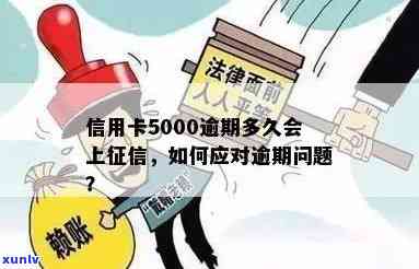 信用卡5000逾期多久会上：逾期处理与影响解析