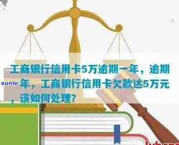 工商银行信用卡5万逾期一年：后果严重，解决信用问题还款处理全攻略！