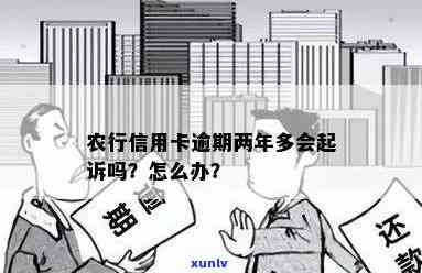 农业信用卡逾期2万会起诉吗？怎么办？