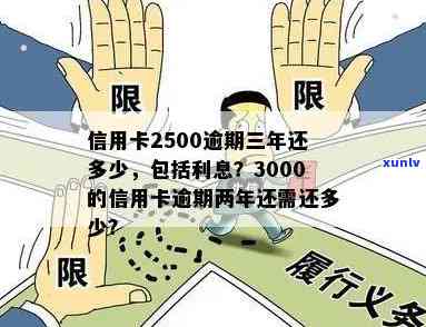 信用卡逾期三年3000元：您需要支付多少利息？最新资讯解析