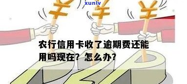 农行信用卡逾期能用吗