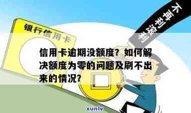 信用卡逾期显示没有额度怎么回事： 逾期后额度为零，无法刷卡