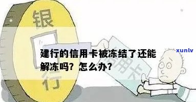 如何解冻建行信用卡？没有逾期但被冻结了怎么办？