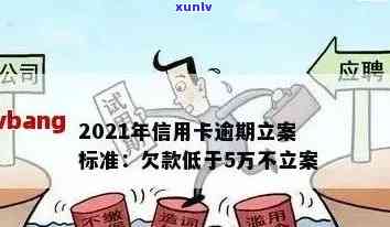 '2021年信用卡逾期立案新标准：逾期量刑及立案细节'