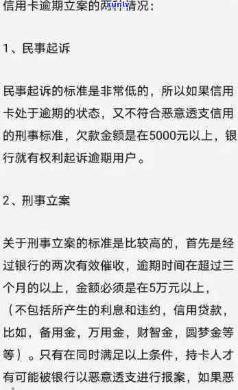 2021年信用卡逾期立案新标准：逾期量刑与立案细节全解析