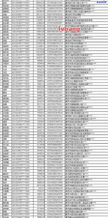 全国信用卡逾期名单