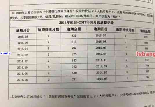 信贷记卡逾期月份数解释：如何理解逾期还款的累积时间及其影响？