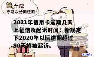 2021年信用卡逾期几天：上、挨罚息、算逾期及起诉全解析